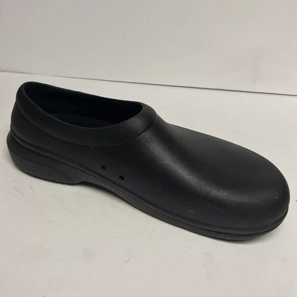 Crocs Mens On The Clock Clogs Black Size 12 M main image 6